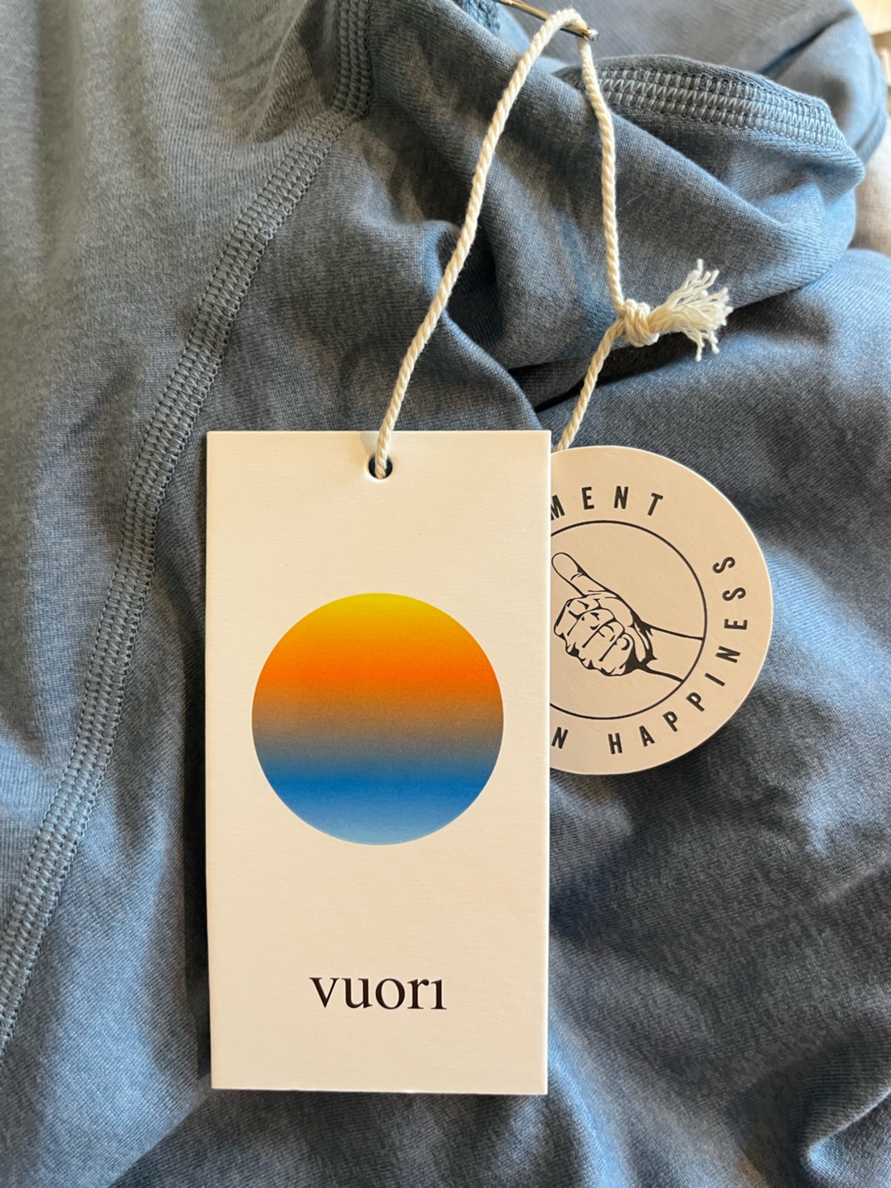 Vuori Halo Crew DreamKnit™ Sweatshirt • NWT • Large • Blue • $96 Retail - Picture 5 of 10